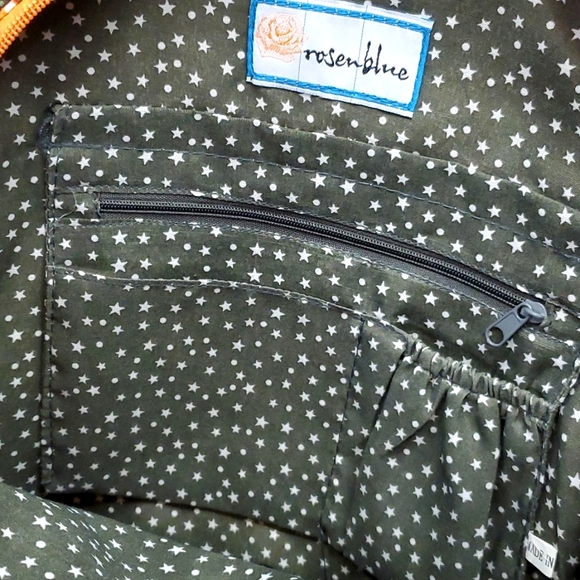 Rosen Blue Quilted Backpack - Floral Paisley - Picture 6 of 10